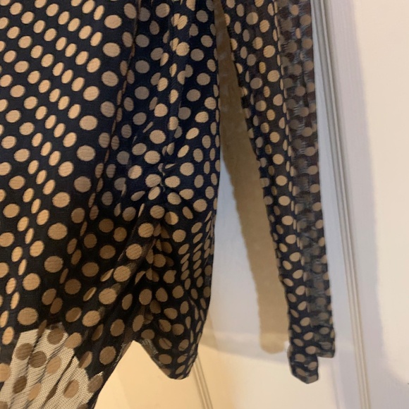 Chico’s Tan/Black Blouse/Jacket Set sz 1 - Picture 7 of 14